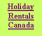 Text Box: Holiday Rentals Canada